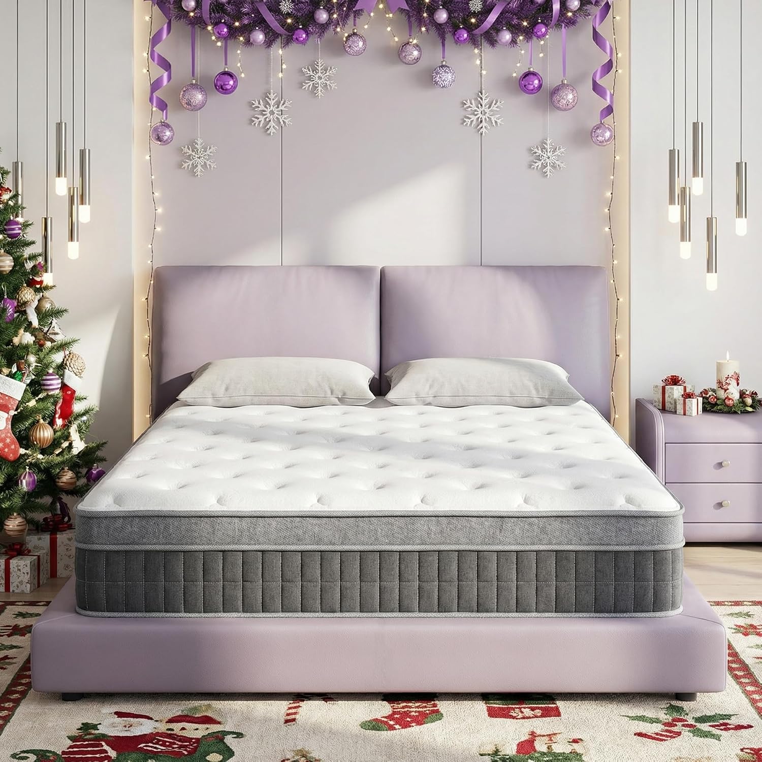 Memory Foam Mattress In A Box Queen - Colchón Queen Size en Caja, Colchón