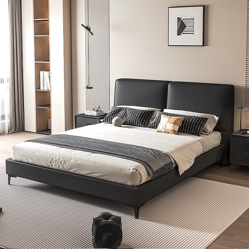 King Size Bed Frame With Storage Drawers - Muebles de dormitorio de madera de
