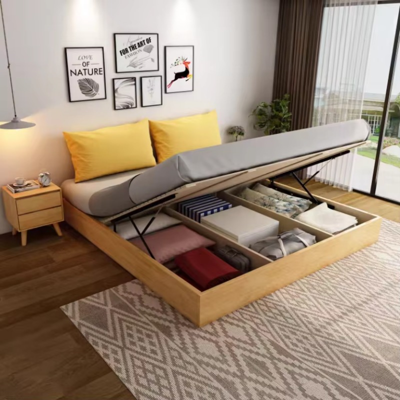 Gas Lift Storage Bed Hydraulic - Cama con elevador de gas y