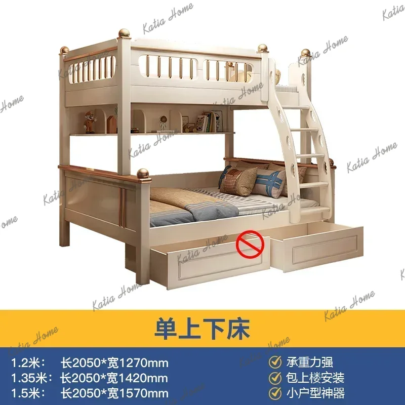 Cama litera de madera con colc - King Size Bed Frame With Storage Drawers reseña y precio