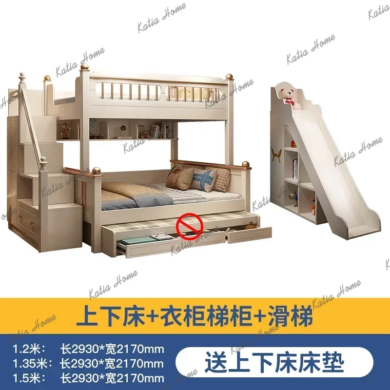 Cama litera de madera con colc - King Size Bed Frame With Storage Drawers reseña y precio
