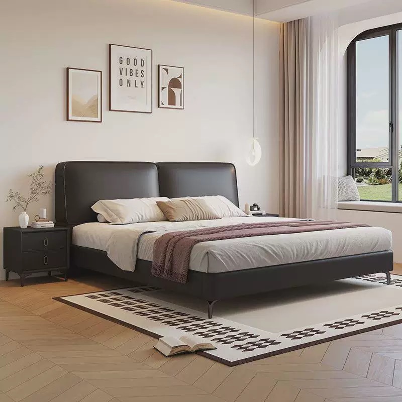 Muebles de dormitorio de mader - King Size Bed Frame With Storage Drawers reseña y precio