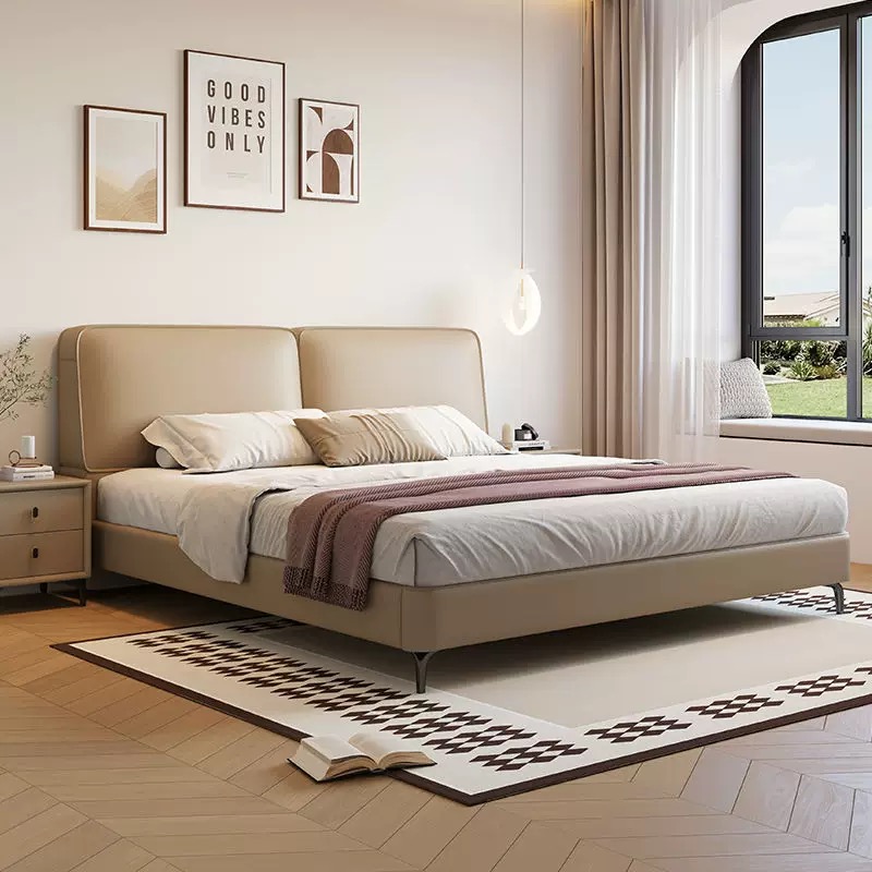 Muebles de dormitorio de mader - King Size Bed Frame With Storage Drawers reseña y precio
