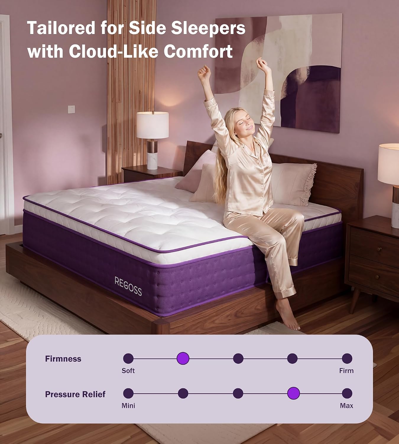 Colchón Híbrido Suave de Felpa - Memory Foam Mattress In A Box Queen reseña y precio